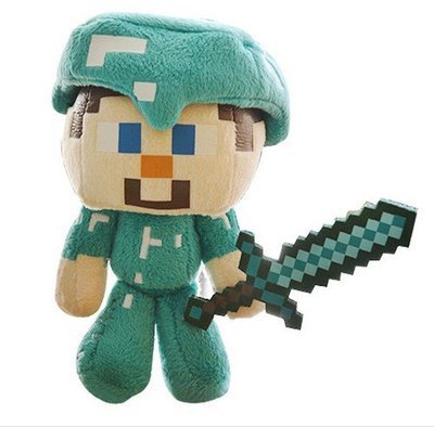 16cm Minecraft Plush Toys Enderman Pig Sheep Wolf Bat Soft Stuffed Doll Cartoon Animal Plush Toy Brinquedos Children Kids Gifts