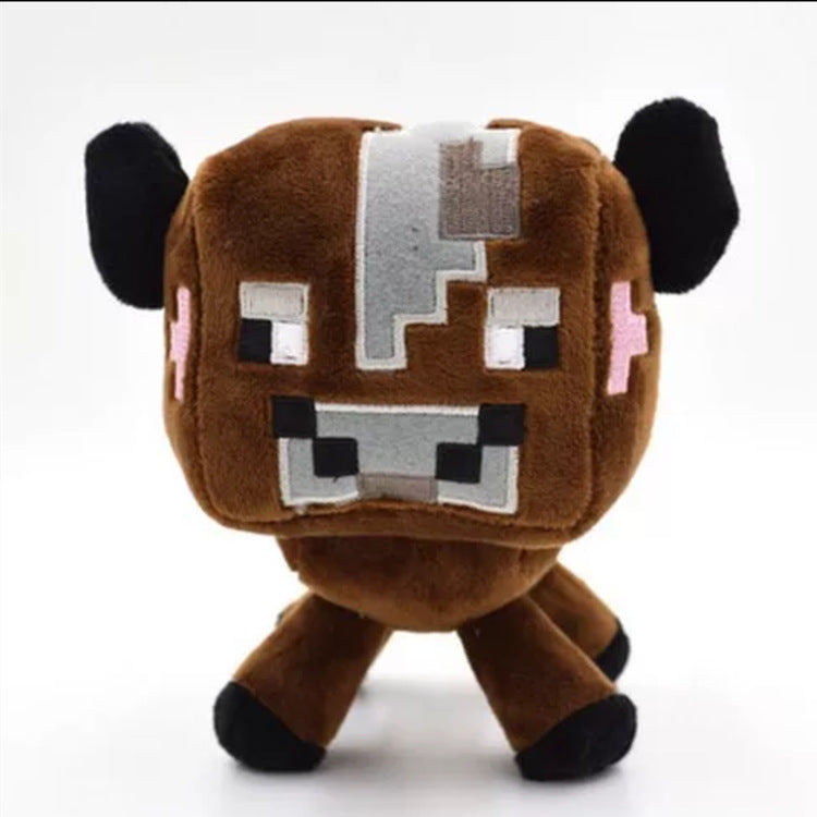 16cm Minecraft Plush Toys Enderman Pig Sheep Wolf Bat Soft Stuffed Doll Cartoon Animal Plush Toy Brinquedos Children Kids Gifts