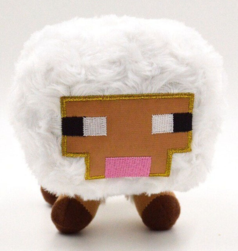 16cm Minecraft Plush Toys Enderman Pig Sheep Wolf Bat Soft Stuffed Doll Cartoon Animal Plush Toy Brinquedos Children Kids Gifts